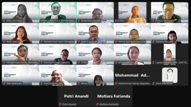 Pelatihan Sustainability Analyst oleh Edu Flex Innovations: Mempersiapkan Talenta Muda Hadapi Tantangan Masa Depan