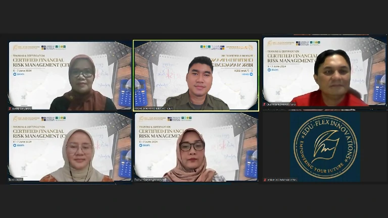 Raih Pengakuan Global, Edu-Flex Innovations Gelar Pelatihan dan Sertifikasi Certified Financial Risk Management