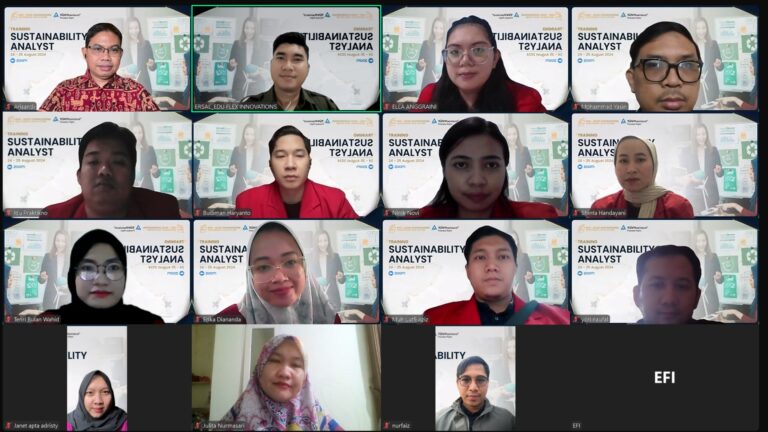 Mencetak Analis Berkelanjutan Masa Depan: Edu-Flex Innovations Sukses Gelar Pelatihan “Sustainable Analyst”