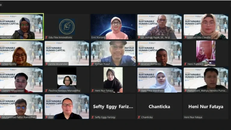 Membangun SDM Berkelanjutan: Edu-Flex Innovations Gelar Pelatihan “Sustainable Human Capital”