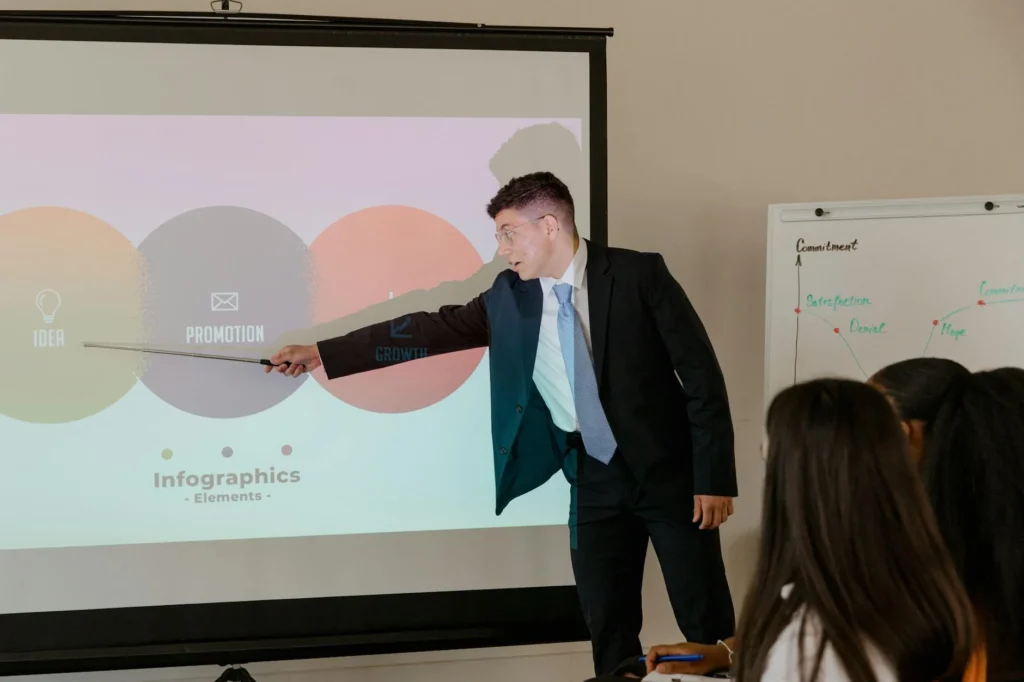 Strategy Diagram Business Growth